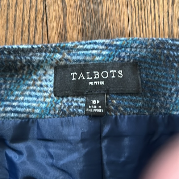 Talbots plaid skirt - Picture 3 of 6